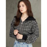 チェックニットソーブルゾン | CALNAMUR | 詳細画像18 