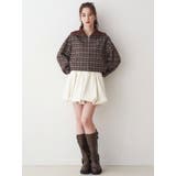 チェックニットソーブルゾン | CALNAMUR | 詳細画像29 