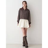 チェックニットソーブルゾン | CALNAMUR | 詳細画像31 