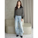 チェックニットソーブルゾン | CALNAMUR | 詳細画像32 