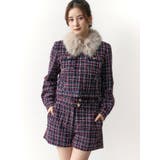 クラシカルツイードレイヤードライクミニマルショーツ | CALNAMUR | 詳細画像11