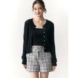 クラシカルツイードレイヤードライクミニマルショーツ | CALNAMUR | 詳細画像18