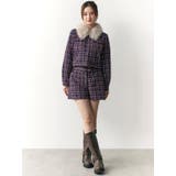 クラシカルツイードレイヤードライクミニマルショーツ | CALNAMUR | 詳細画像21