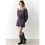 クラシカルツイードレイヤードライクミニマルショーツ | CALNAMUR | 詳細画像24