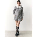 クラシカルツイードレイヤードライクミニマルショーツ | CALNAMUR | 詳細画像28