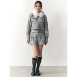 クラシカルツイードレイヤードライクミニマルショーツ | CALNAMUR | 詳細画像30