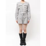 クラシカルツイードレイヤードライクミニマルショーツ | CALNAMUR | 詳細画像45