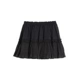 ブラック | コットンギャザーボリュームスカート | CALNAMUR