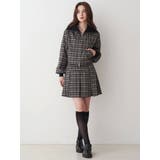 チェックニットソーミニスカート | CALNAMUR | 詳細画像17 