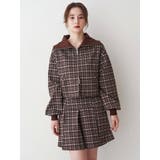 チェックニットソーミニスカート | CALNAMUR | 詳細画像5 