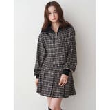 チェックニットソーミニスカート | CALNAMUR | 詳細画像7 