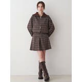 チェックニットソーミニスカート | CALNAMUR | 詳細画像9 