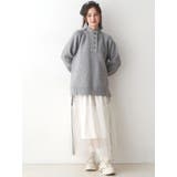 サイドライン&リボンチュールスカート | CALNAMUR | 詳細画像11 