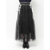 サイドライン&リボンチュールスカート | CALNAMUR | 詳細画像12 