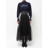 サイドライン&リボンチュールスカート | CALNAMUR | 詳細画像19 