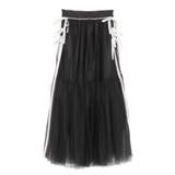 サイドライン&リボンチュールスカート | CALNAMUR | 詳細画像23 