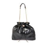 ショルダーチェーンドローストリングバッグ | CALNAMUR | 詳細画像24 