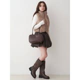 ヴィンテージフェイクレザーボストンバッグ | CALNAMUR | 詳細画像16 