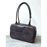 ヴィンテージフェイクレザーボストンバッグ | CALNAMUR | 詳細画像9 