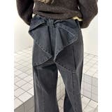 バックリボンデニムパンツ | CALNAMUR | 詳細画像26 