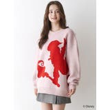 ピンク | キングダム ハーツ / シルエット2wayニット | CALNAMUR