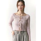 ピンク | ２ＷＡＹリボンラメニット | CALNAMUR