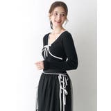 バイカラーリボンニット | CALNAMUR | 詳細画像14 