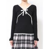 バイカラーリボンニット | CALNAMUR | 詳細画像23 