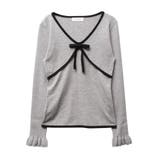 バイカラーリボンニット | CALNAMUR | 詳細画像35 