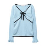 バイカラーリボンニット | CALNAMUR | 詳細画像36 