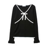 バイカラーリボンニット | CALNAMUR | 詳細画像37 