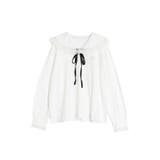 レースフリルトリミングロンティー | CALNAMUR | 詳細画像43