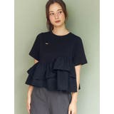 フリルヘムティアードTシャツ | CALNAMUR | 詳細画像11