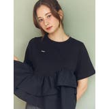 フリルヘムティアードTシャツ | CALNAMUR | 詳細画像13