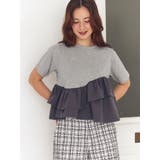 フリルヘムティアードTシャツ | CALNAMUR | 詳細画像16