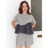 フリルヘムティアードTシャツ | CALNAMUR | 詳細画像17