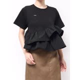 フリルヘムティアードTシャツ | CALNAMUR | 詳細画像36