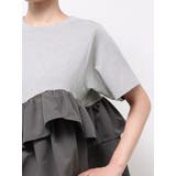 フリルヘムティアードTシャツ | CALNAMUR | 詳細画像42