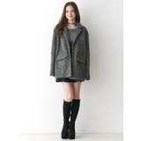 ミニシャギーテーラードコート | CALNAMUR | 詳細画像37 