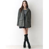 ミニシャギーテーラードコート | CALNAMUR | 詳細画像38 