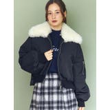 ファーカラーバルーンブルゾン | CALNAMUR | 詳細画像17