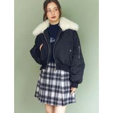 ファーカラーバルーンブルゾン | CALNAMUR | 詳細画像19