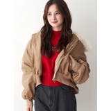 ファーカラーバルーンブルゾン | CALNAMUR | 詳細画像22