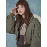 ファーカラーバルーンブルゾン | CALNAMUR | 詳細画像3