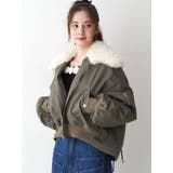 ファーカラーバルーンブルゾン | CALNAMUR | 詳細画像30