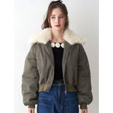 ファーカラーバルーンブルゾン | CALNAMUR | 詳細画像31