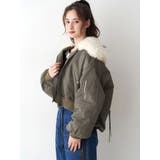 ファーカラーバルーンブルゾン | CALNAMUR | 詳細画像32