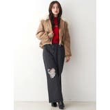 ファーカラーバルーンブルゾン | CALNAMUR | 詳細画像41