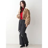 ファーカラーバルーンブルゾン | CALNAMUR | 詳細画像43