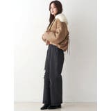 ファーカラーバルーンブルゾン | CALNAMUR | 詳細画像44